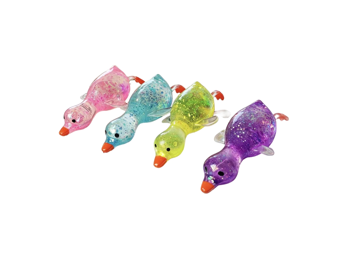 Laxiscreed Boneco De Doces Com Glitter E Som De Pato Para Amantes De Brinquedos Divertidos