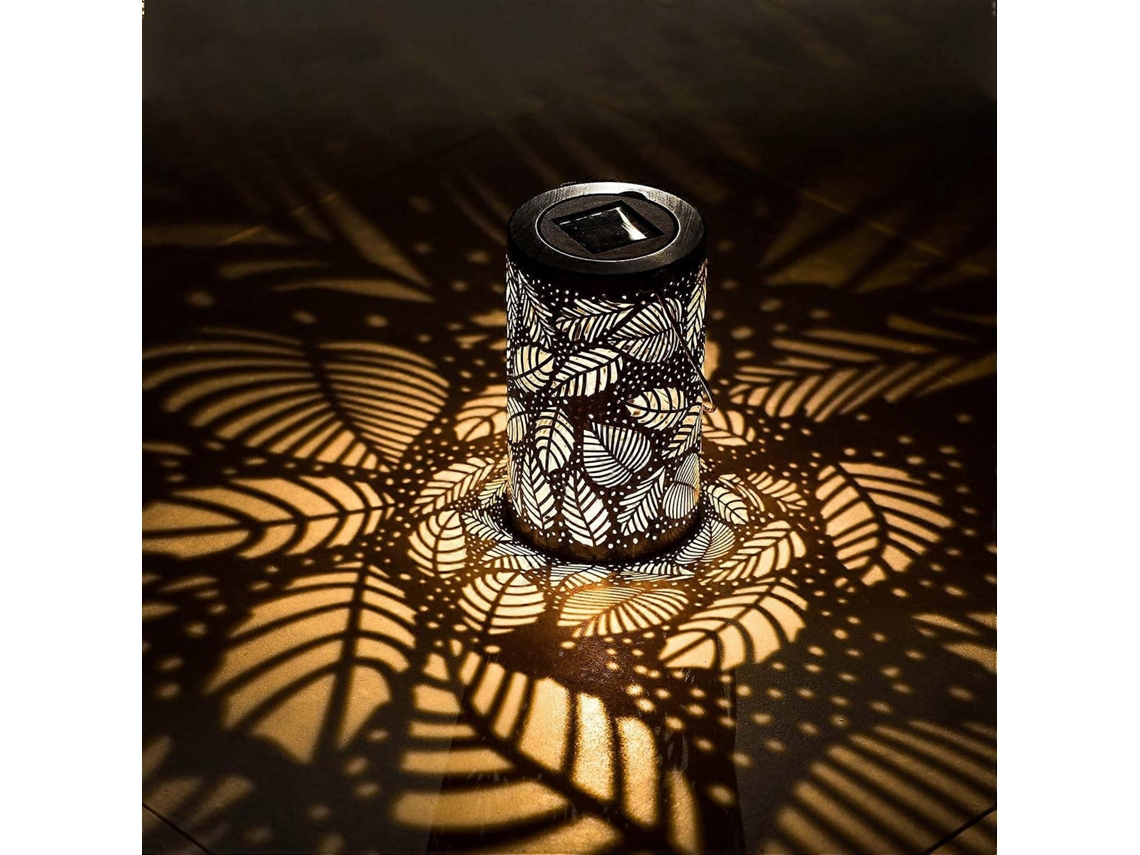 Lanternas Solares Para Áreas Externas Com Design De Folha De Metal Para Pendurar Olysi Shop