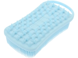 Lurelia Acessório De Duche Com Escova De Banho Para Bebé, Massagem Suave E Cor Azul