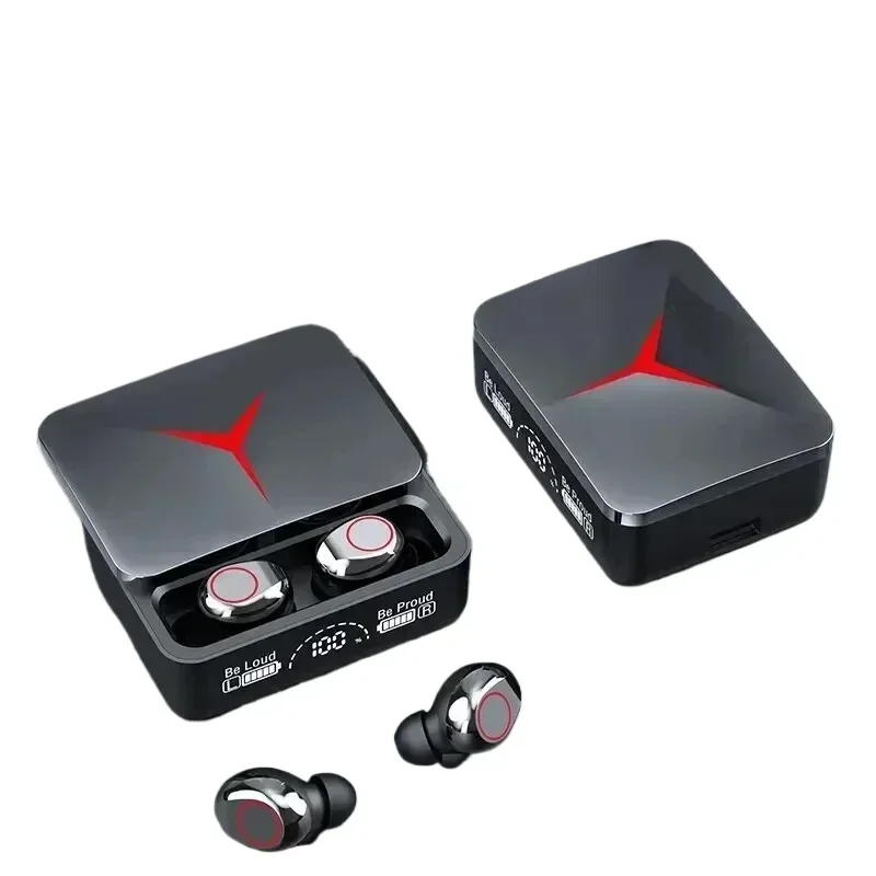 FONE DE OUVIDO GAMER SEM FIO MDUG com microfone, Bluetooth 5.3 e cancelamento de ruído ativo