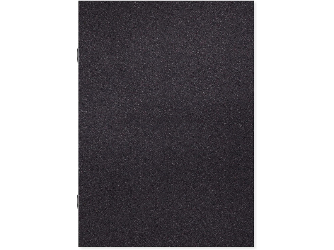 Sketch Paperback Black Sketchbook A5 Portrait 140gr 10 Folhas Brancas Silvine