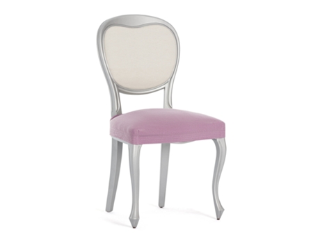 Pack de 2 Capas para Cadeiras Bielástica EYSA (50 x 50 x 5 - Poliéster - Rosa)