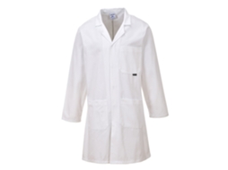 Bata De Algodão Padrão Para Profissionais Branco / Xxxl
