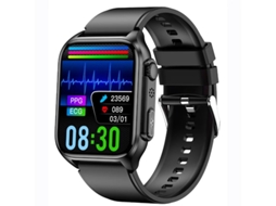 Smartwatch com Bluetooth, chamada, ECG, monitoramento não invasivo de açúcar no sangue, temperatura, monitoramento de frequência cardíaca, faça isso, Bestvite
