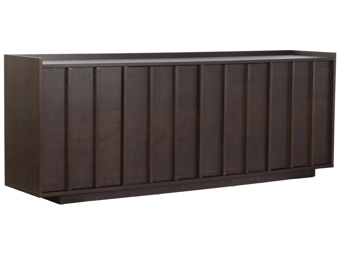 Buffet em Mdf Marrom Escuro, 200x40x75cm ALEXANDRA HOUSE LIVING
