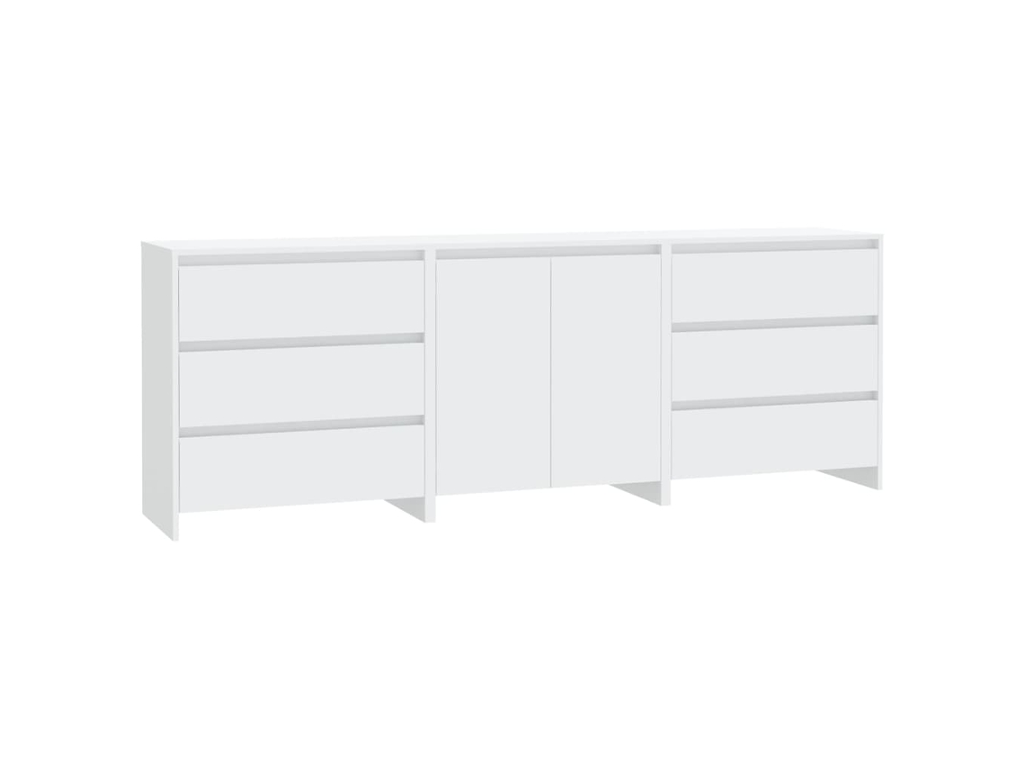 Sideboard, Sideboards Vidaxl Branco Madeira Processada (n/a)