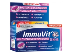 Immuvit' 4G Idosos 30 comprimidos FORTÉ PHARMA