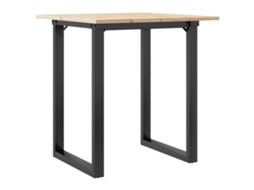 Mesa de jantar VIDAXL Marrom Madeira (70x70x75 cm)