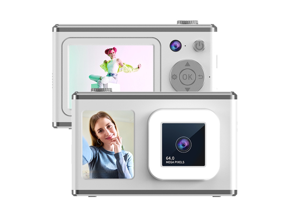Câmara Digital Tela Ips De 2,4 Polegadas Com Luz De Preenchimento (branca) Cuich