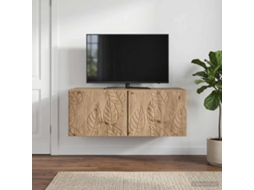 Vidaxl Gabinete de Tv de Parede 59,5 X 31 Cm Carvalho Arttisan