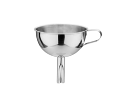 Funil De Cozinha Em Aço Inoxidável, Conjunto De 2 Peças Para Uso Doméstico