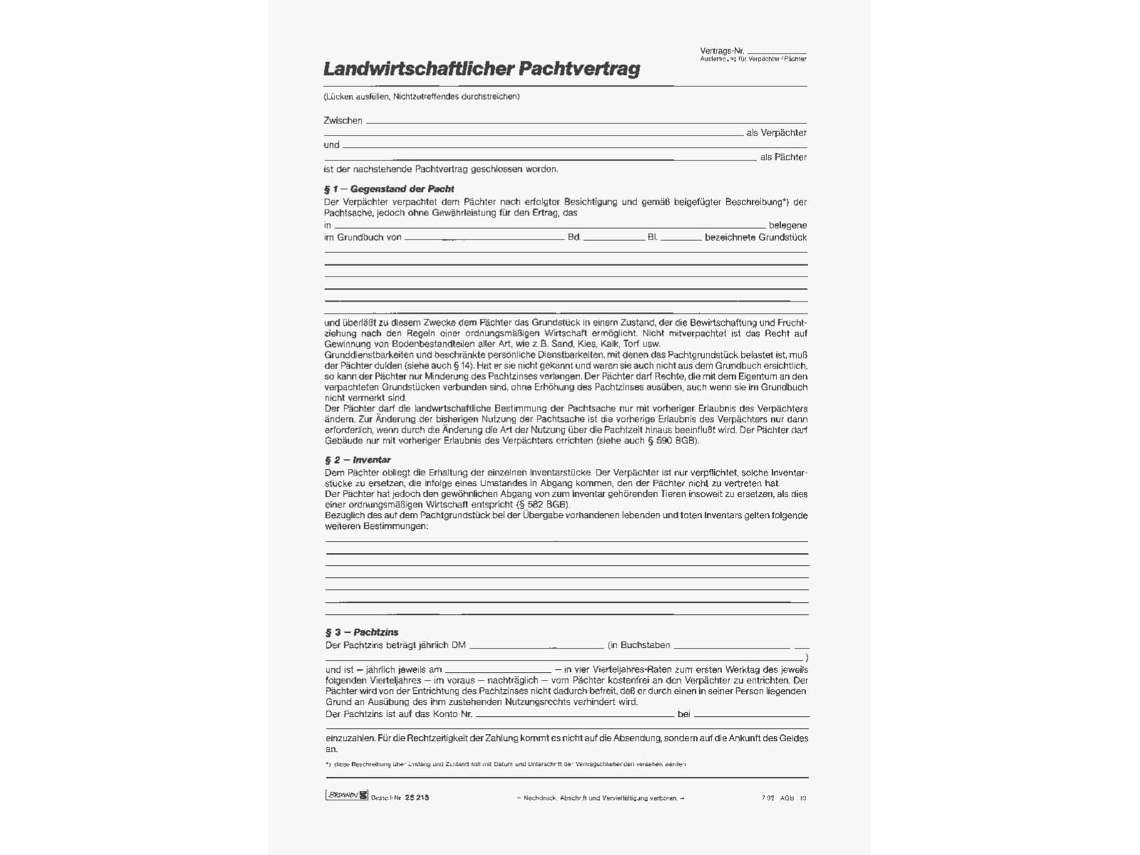 Contrato De Locação Baier 1025215 E Schneider, Formato A4, 4 Folhas Gokoco