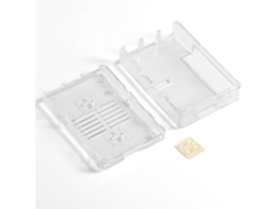 Caixa De Proteção Em Abs Transparente Para Raspberry Pi 3, Acessório Eletrônico Luz Dourada