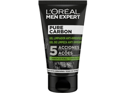 L'ORÉAL PARIS Men Expert Pure Carbon Gel Limpiador Anti-Imperfecciones 100 Ml