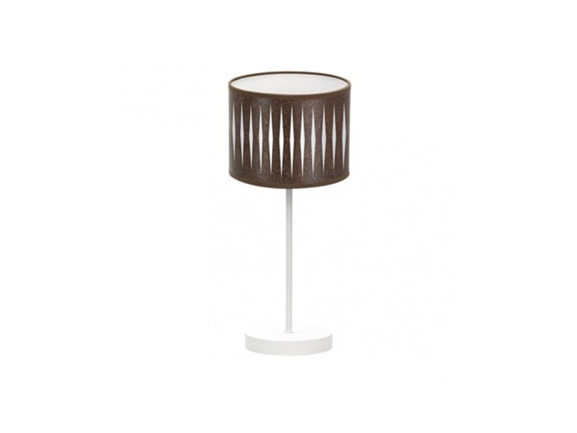 Piron Candeeiro De Mesa 1xe14 Branco/óxido 42x17x17 Cm Fabrilamp