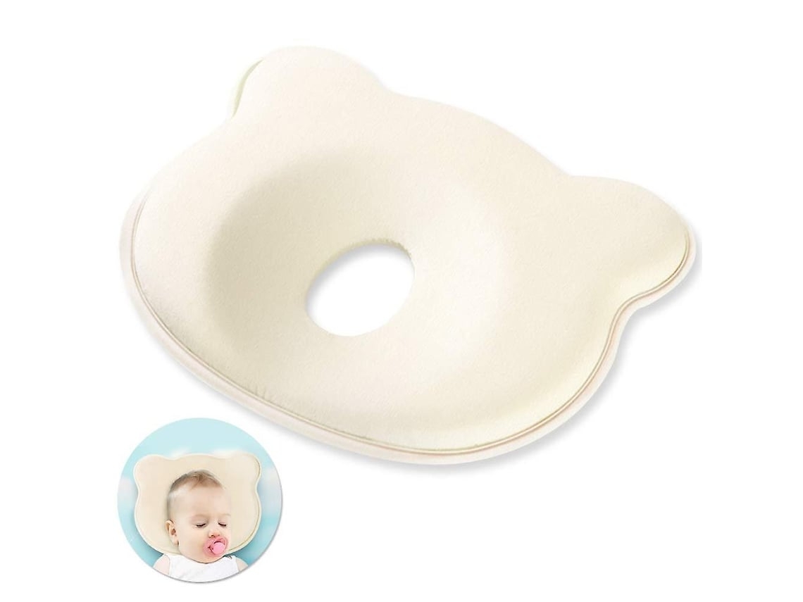 Almofada para Bebê com Cabeça Achatada, Bebê, de Espuma Viscoelástica, Ideal para Crianças, Educativo, Durável, Perfeito para Crianças, Edu STELASPLEN