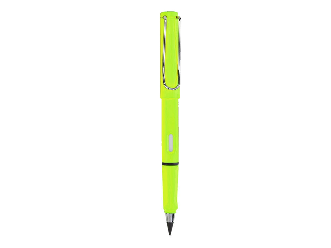Lápis Sem Tinta, Dureza Hb, Duráveis, Ergonômicos, Reutilizáveis, Apagáveis, Com Borracha Para Estudantes, Artistas E Crianças, Cor Verde.
