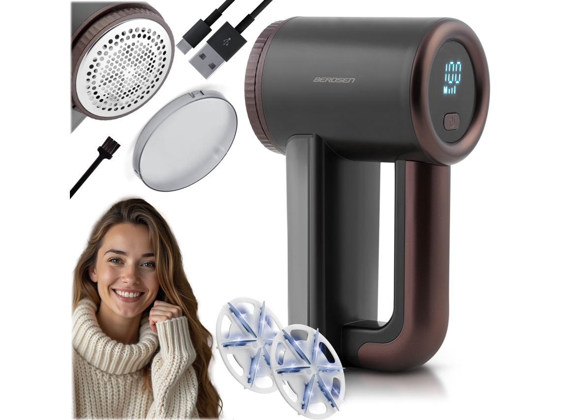 Afeitadora Elétrica Berdsen BD-390 Precisão e Conforto em Cada Corte