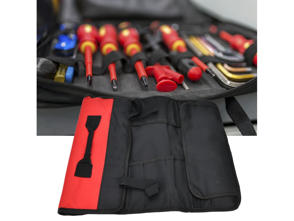 Laxiscreed Bolsa Portátil Em Oxford Para Ferramentas E Chaves, Resistente E Prática Para Bricolage