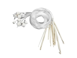 12Pcs Ganchos de Crochê de Bambu ALLINLESS