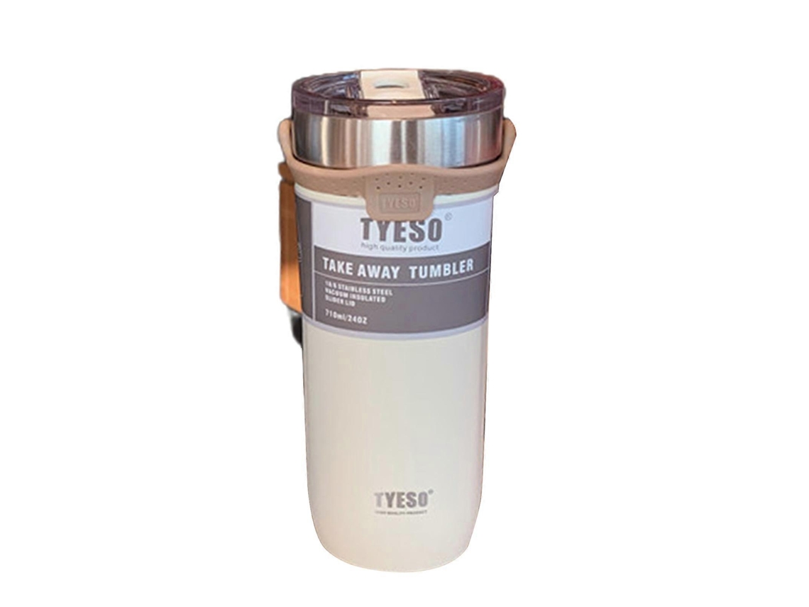Garrafa Térmica De Aço Inoxidável Para Cerveja, Água, Café, Viagem, Branca, 550ml E 710ml Ly Ebike