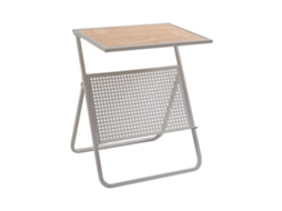 Mesa de Apoio Com Suporte para Jornais Jäller 48x40x30 Cm Bege/ Aspeto Carvalho pt.casa