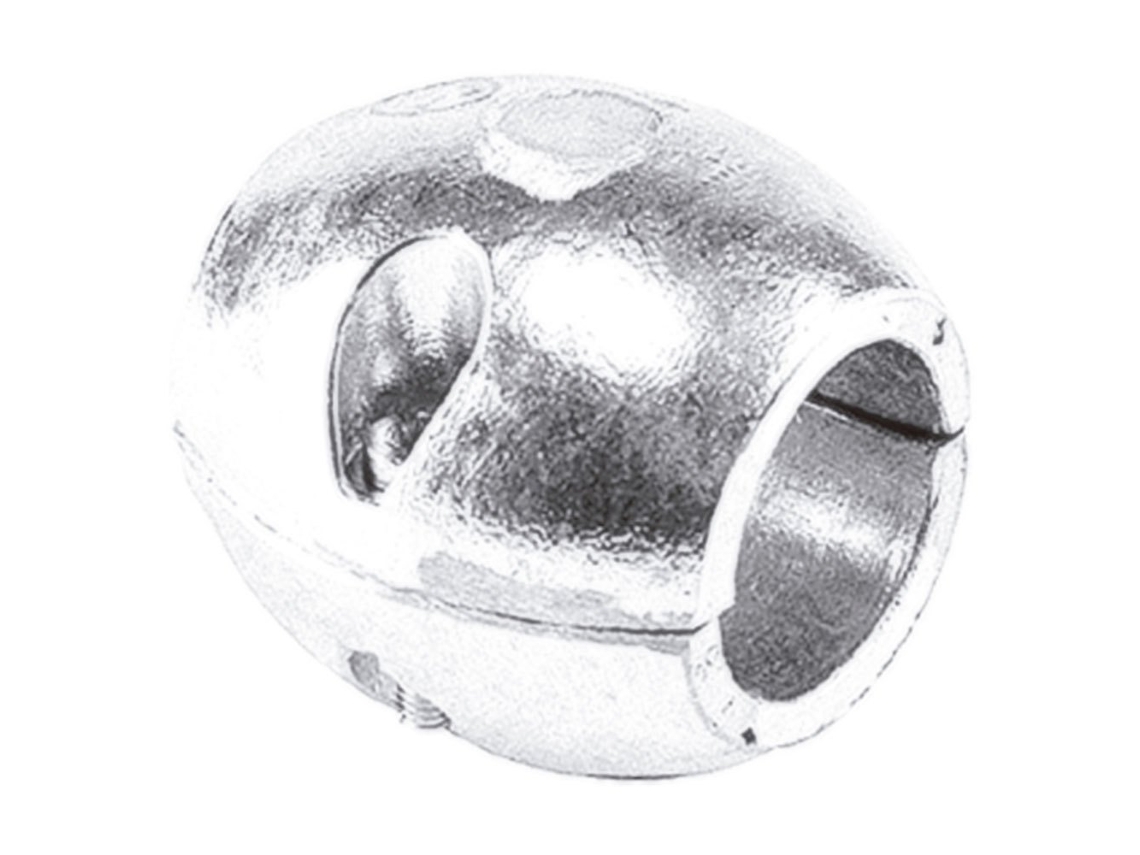Ânodo Do Eixo Zinc Prateado 19 Mmtalamex