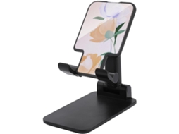 Suporte Dobrável E Ajustável Para Celular Em Formato De Peônia Rosa Azul Clara, Ideal Para O Escritório