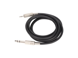 HURRISE Cabo Adaptador Profissional Macho de 6 35 Mm para Conector de 3 5 Mm para Smartphone 6 6 Pés