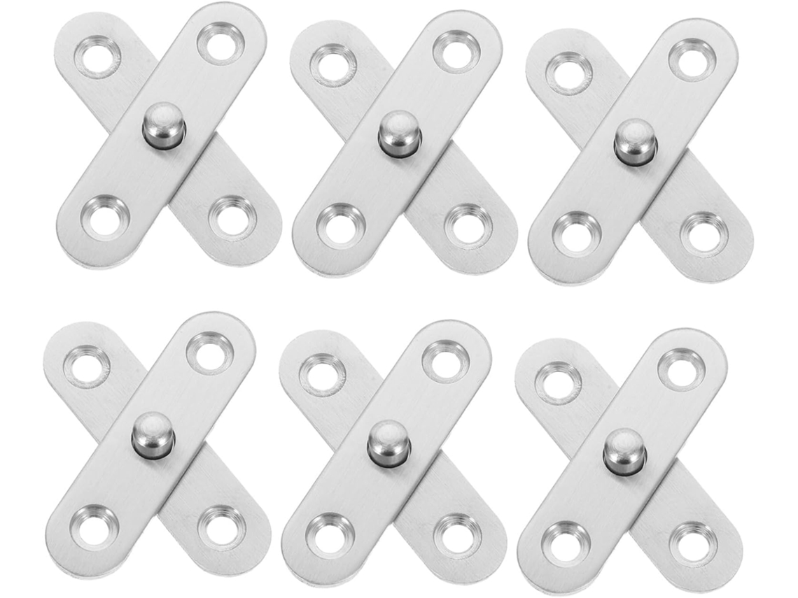 Conjunto De 20 Dobradiças Giratórias Para Portas Móveis, Pivotantes