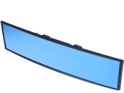 Espelho Retrovisor Panorâmico Para Interior De Carro, Azul, 300x75 Mm