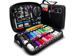 Kit de Costura Portátil para Viagem com Linhas, Agulhas, Tesoura e Outras Ferramentas de Costura . AQUAFORGE (95 Peças)