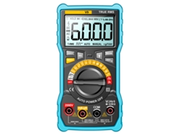 Yuru multímetro Digital Inteligente Aneng V9 6000 Contagens 2000v Tester Ncv Anti queimadura Profissional Mineração