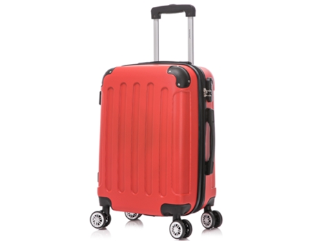 Mala de Cabine RAYKONG RK01 Expansível Vermelho (57x37,5x25 cm - 54 L)