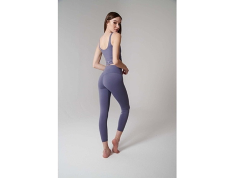 Leggins de Mulher ONAMASTE Mantra Roxo (S/M)