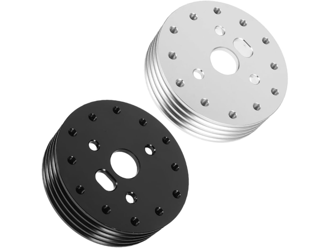 Adaptador De Cubo Volante 2 Peças Para Placa,kit Adaptação Carro/caminhão,remoção Rápida