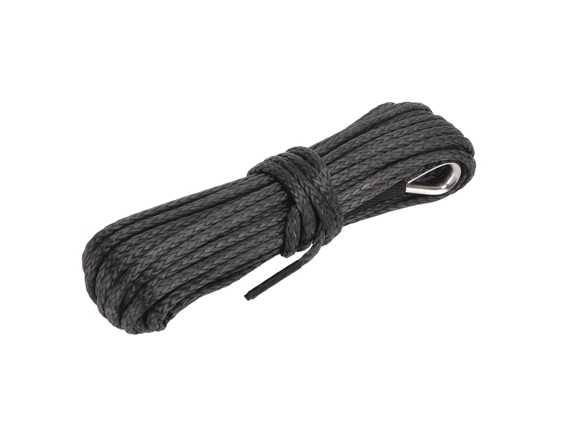 Cabo de reboque AQUAFORGE 15m, nylon preto, resistente