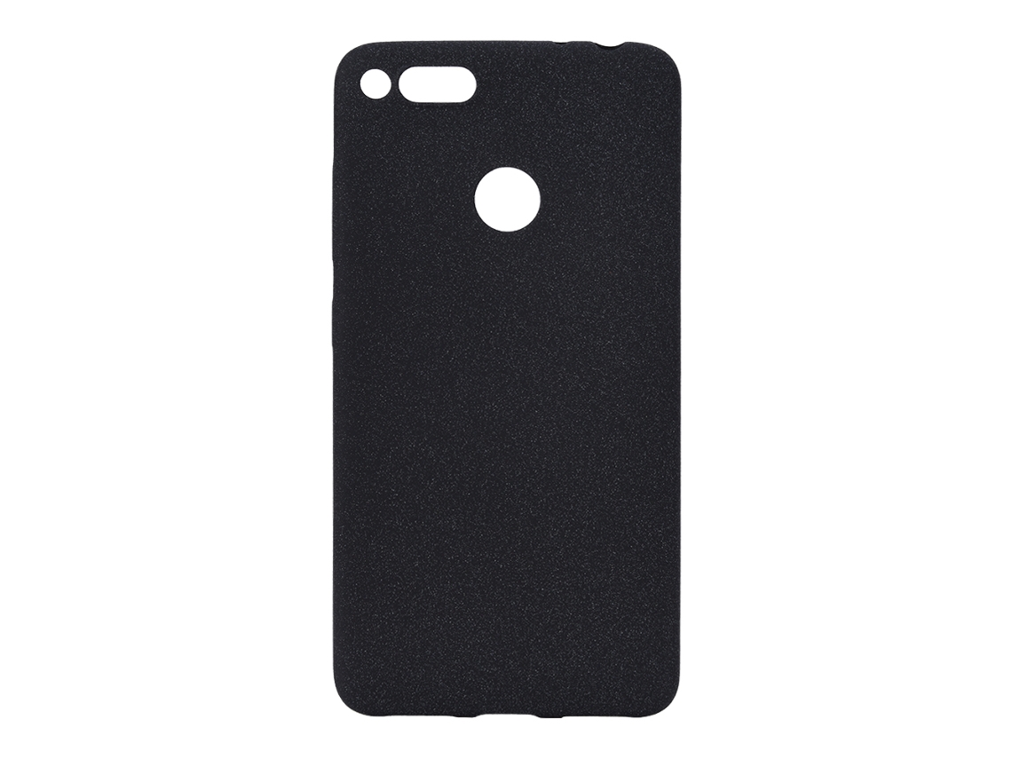 Capa de telefone antiderrapante preta EOOCOO