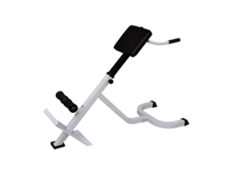 Back Extension Bench, Back Extension Benches Vidaxl Preto Aço