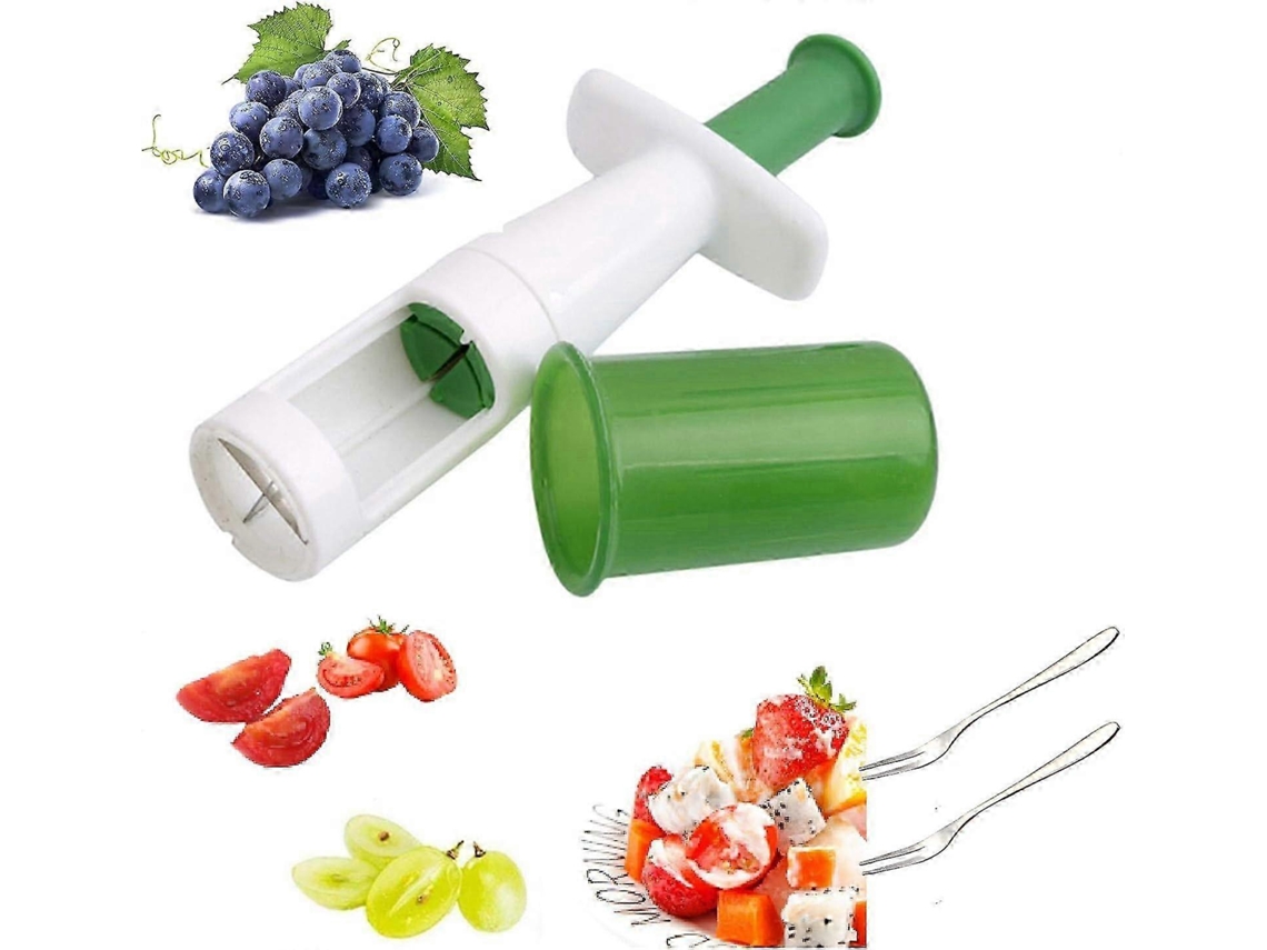 Cortador De Uvas E Vegetais, Multifuncional, Acessório Criativo Para Cozinha De Bebês, Cortador De Tomate Cereja, 17 Cm Everley891