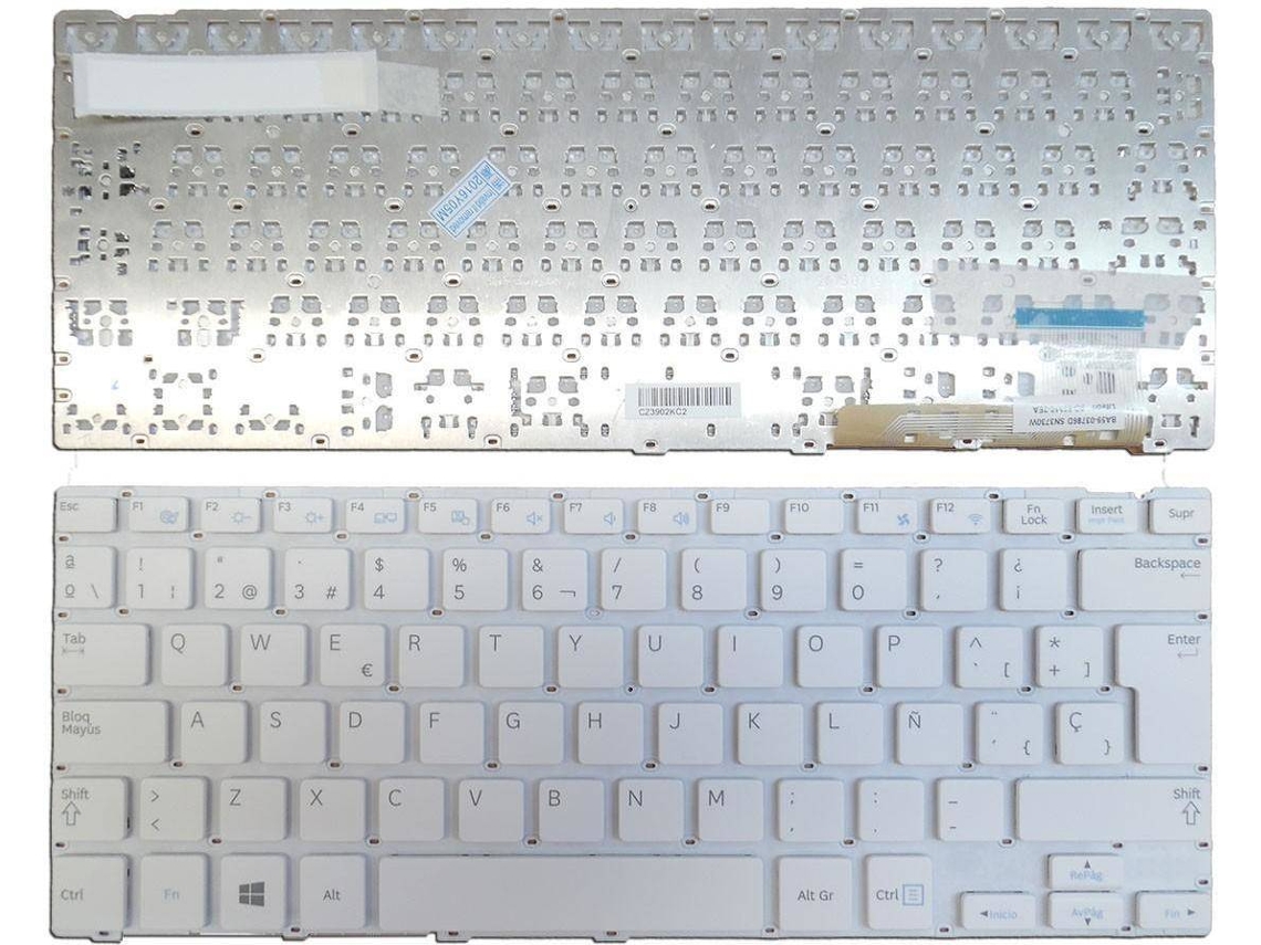 Teclado para Portátil Samsung Np915S3G Sn3730W Branco