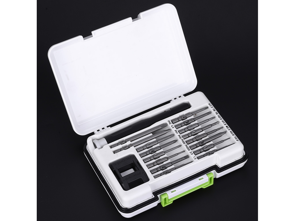 Laxiscreed Kit De Ferramentas: Chave De Fenda Compacta Com Atração Magnética
