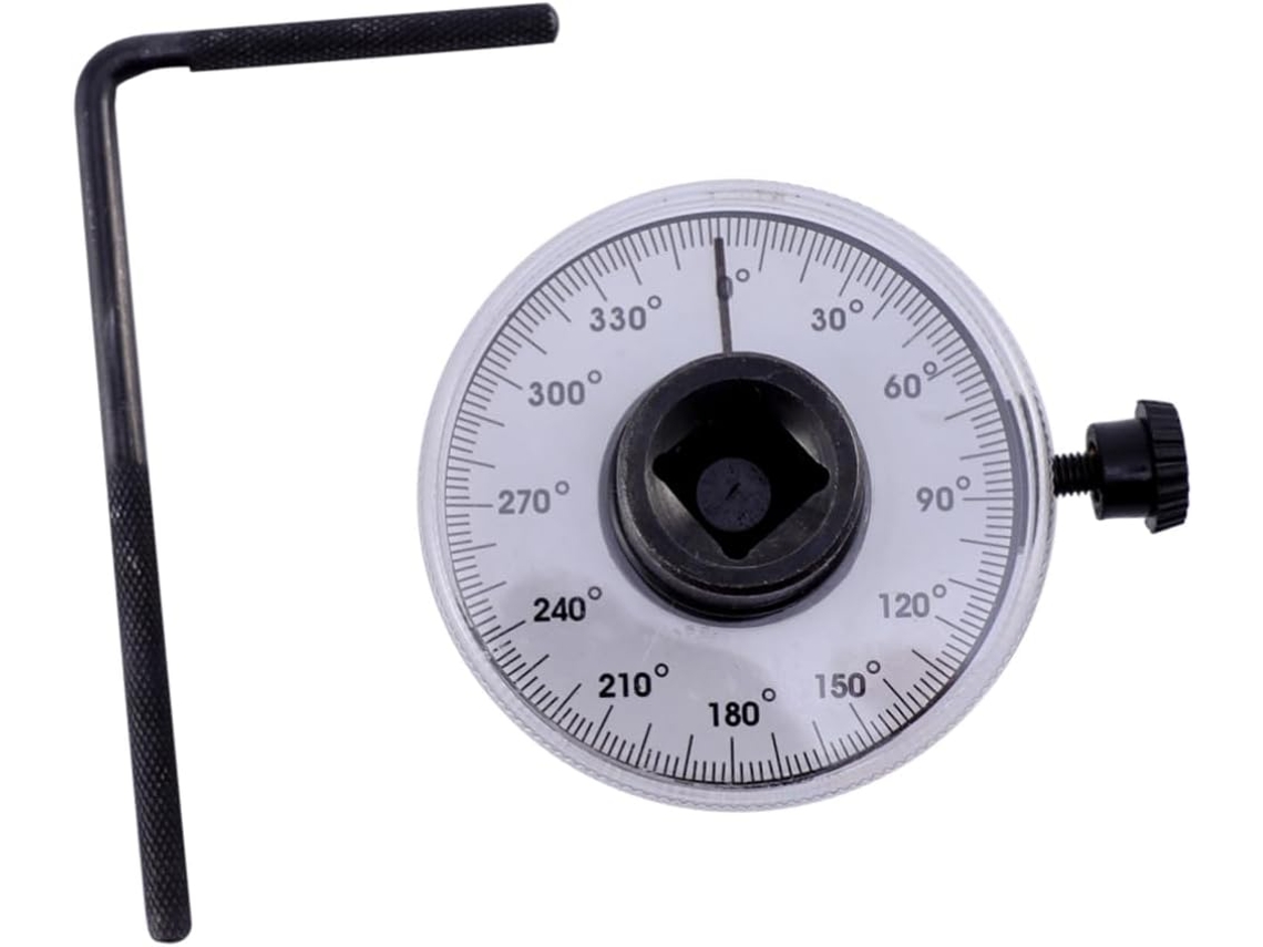 Chave De Torque Ajustável Com Medidor Ângulo E Ferramenta Para