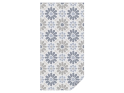 Película Fosca Vidro Mosaico Floral Para O Corredor Espelharte (50x100 Cm)