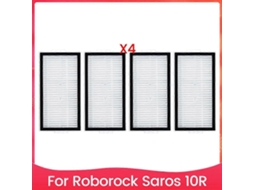 Kit Com 4 Filtros Hepa De Reposição Para Aspirador Robô Saros 10r_ptg