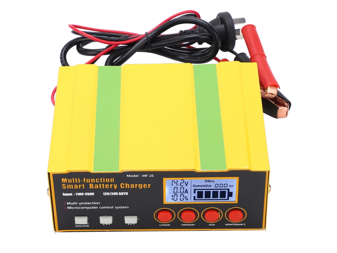 Cargador De Baterías Automático Multifuncional Inteligente Universal Para Coche Mf‑2s