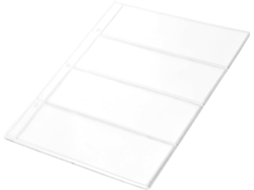 Conjunto De 10 Páginas Protetoras Transparentes Para Álbuns, Com Bolsos De Armazenamento Práticos.