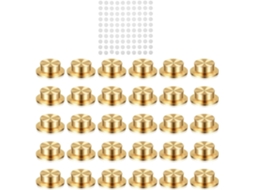 Conjunto De 30 Rolamentos Rotativos De Cobre Com 100 Adesivos Para Scrapbooking, Fabricação De Brinquedos,