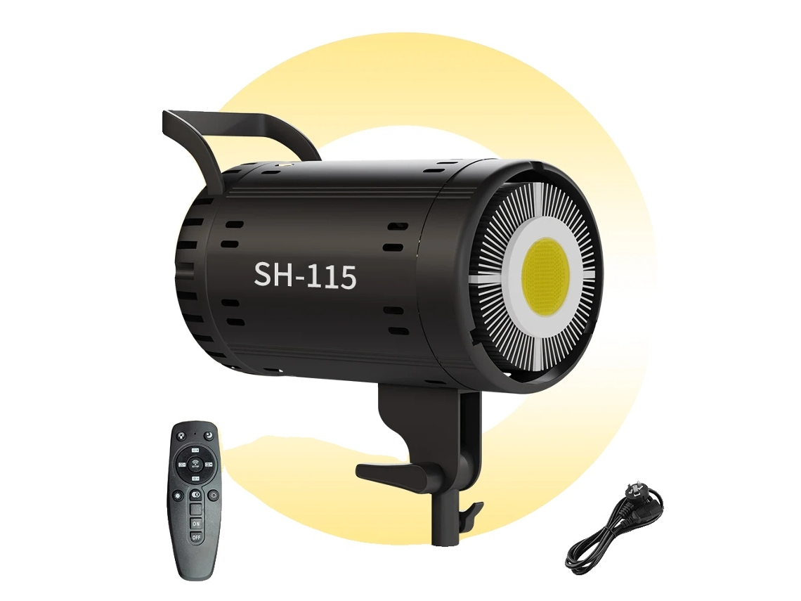 Luz De Vídeo, Bi-color 3200k-5600k, Alta Brilho 18000 Lux, Apenas Luz De Vídeo