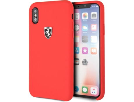 Capa iPhone X, XS FERRARI FECI030 Vermelho | Worten.pt
